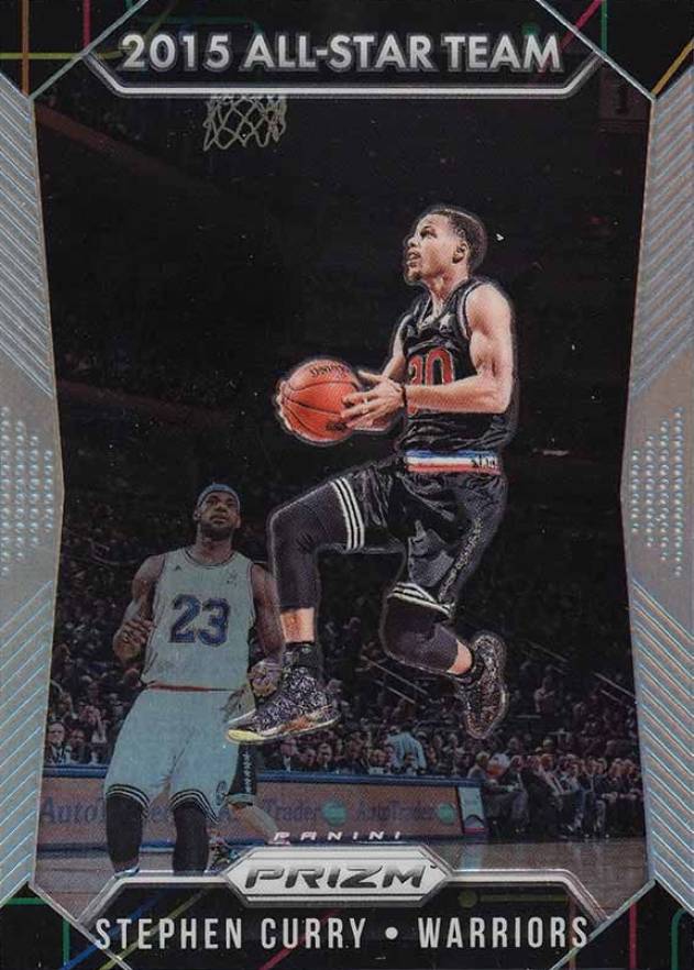 2015 Panini Prizm Stephen Curry #364 Basketball Card