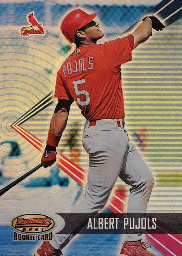 2001 Bowman's Best Albert Pujols #174 Baseball Card