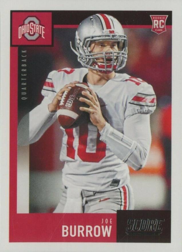 2020 Panini Score Joe Burrow #438 Football Card