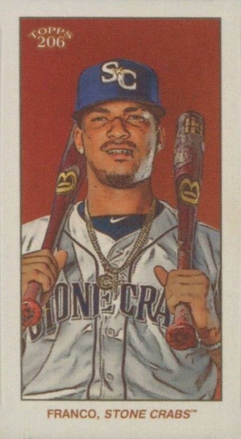 2020 Topps 206 Wander Franco # Baseball Card