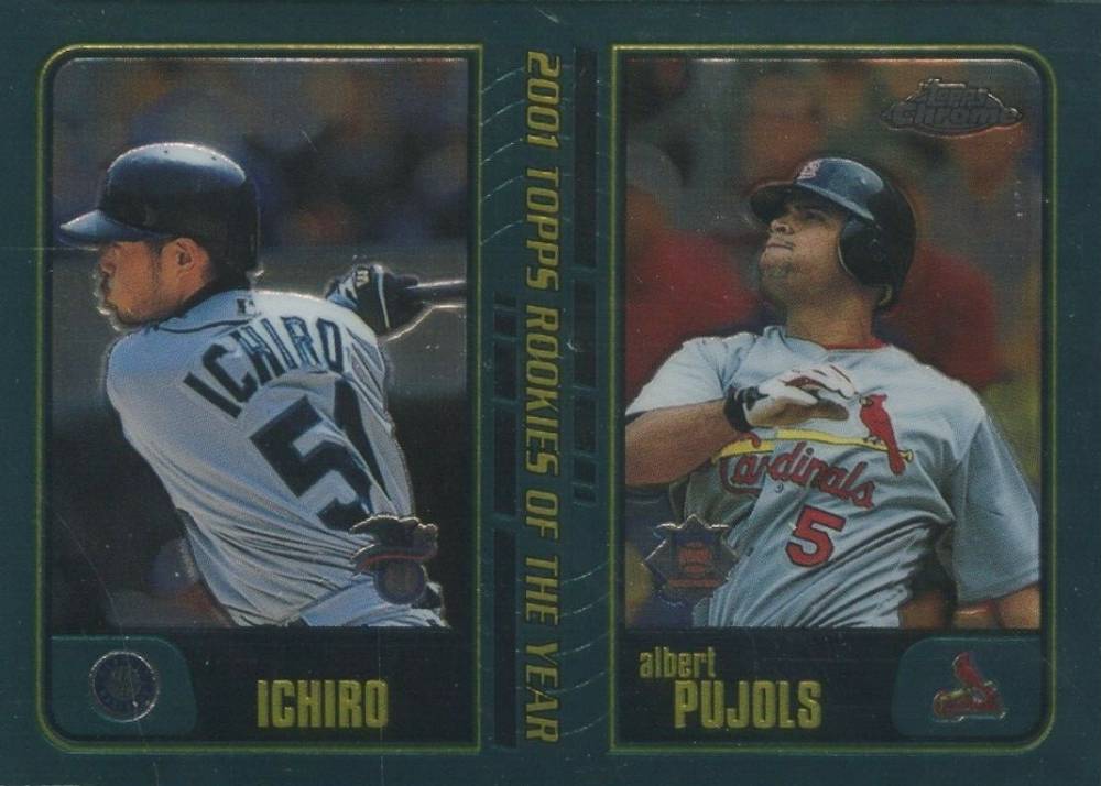 2001 Topps Chrome Traded 2001 Topps Rookies of the Year #T99 Baseball Card