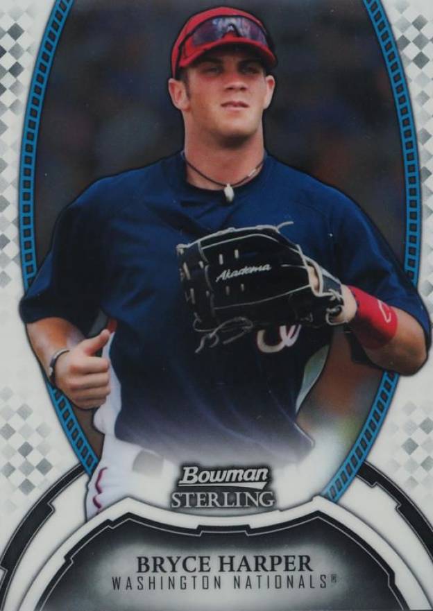 2011 Bowman Sterling Bryce Harper #1 Baseball Card