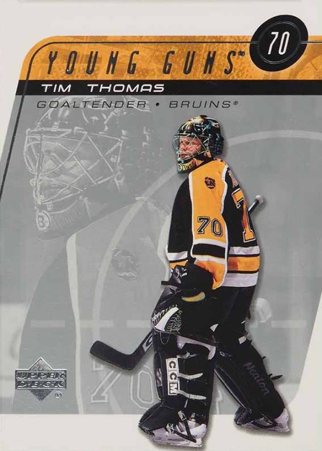 2002 Upper Deck Tim Thomas #429 Hockey Card