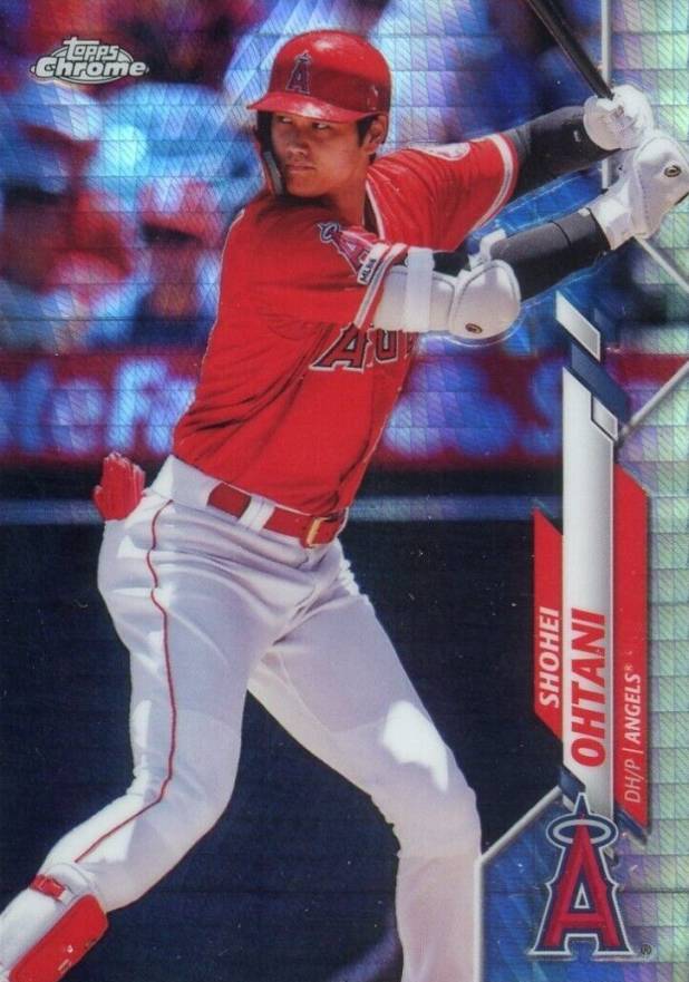 2020 Topps Chrome Shohei Ohtani #21 Baseball Card