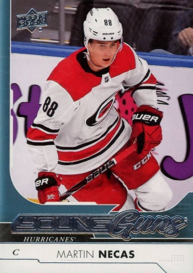 2017 Upper Deck Martin Necas #464 Hockey Card