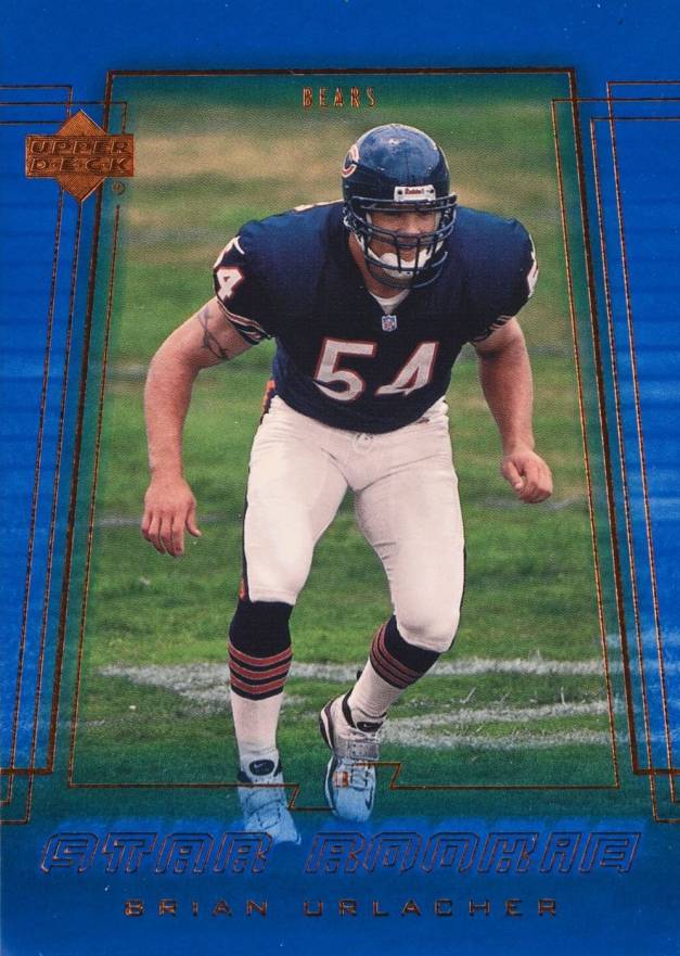 2000 Upper Deck Brian Urlacher #251 Football Card