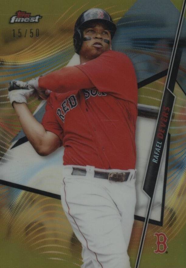 2020 Finest Rafael Devers #24 Baseball Card