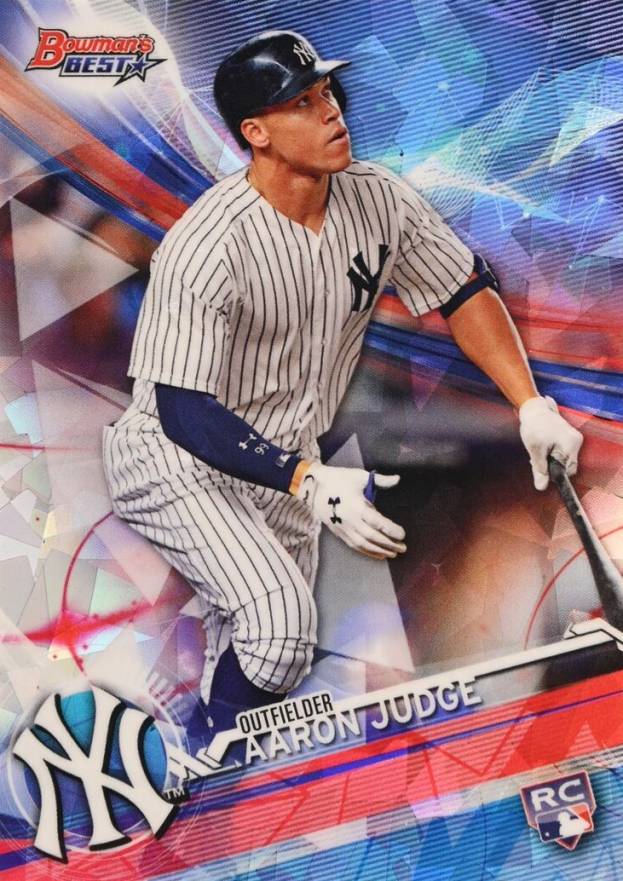 2017 Bowman's Best Aaron Judge #1 Baseball Card