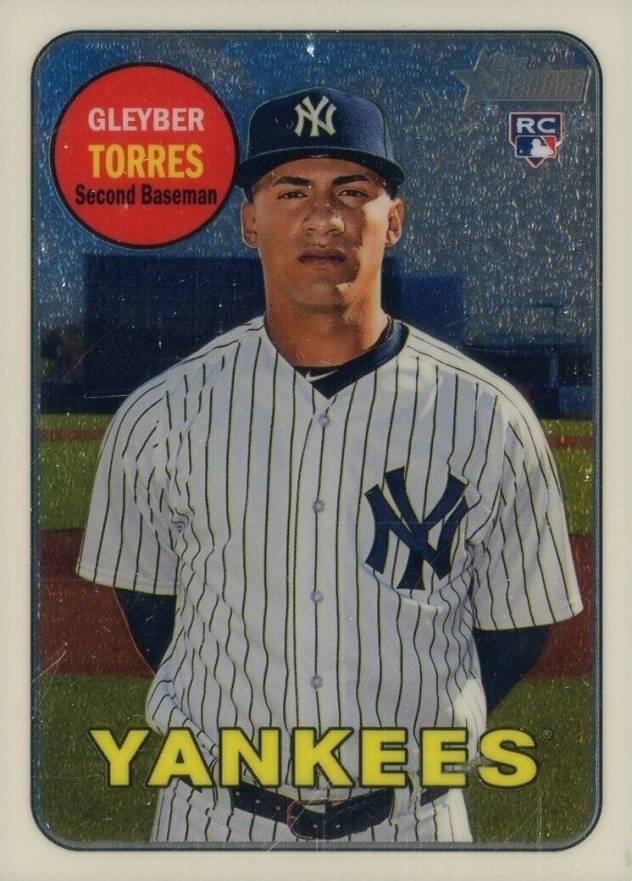 2018 Topps Heritage  Gleyber Torres #603 Baseball Card