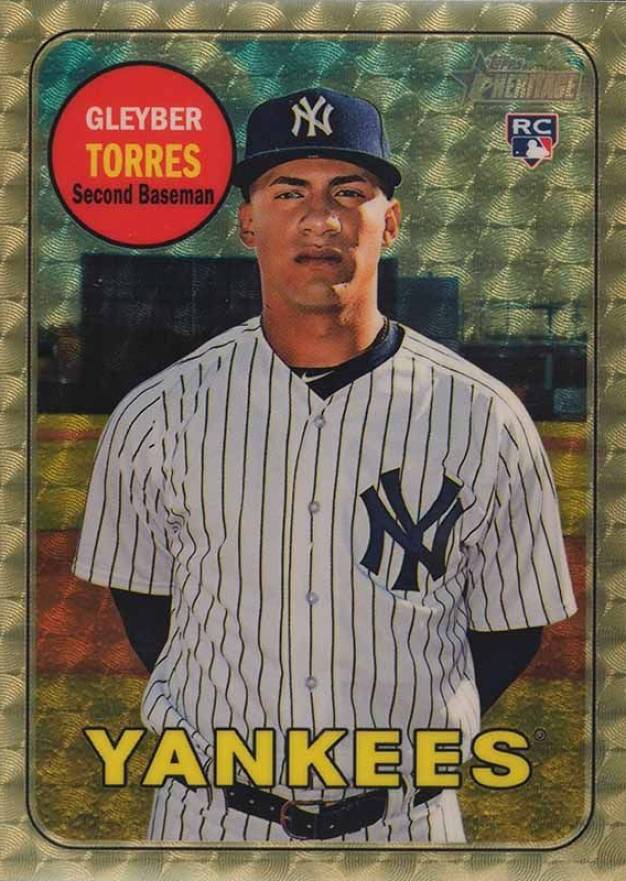 2018 Topps Heritage  Gleyber Torres #603 Baseball Card