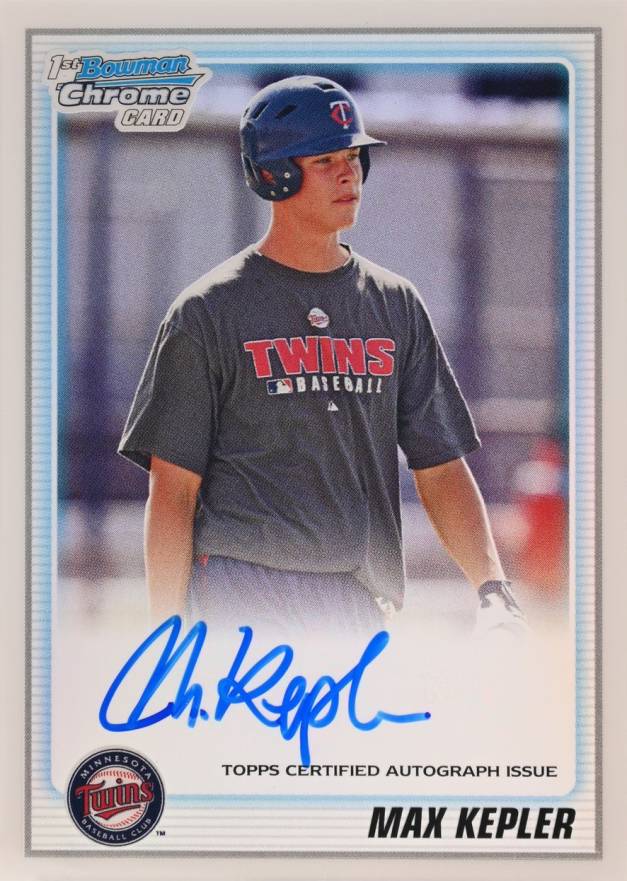 2010 Bowman Chrome Prospects Max Kepler #BCP203 Baseball Card