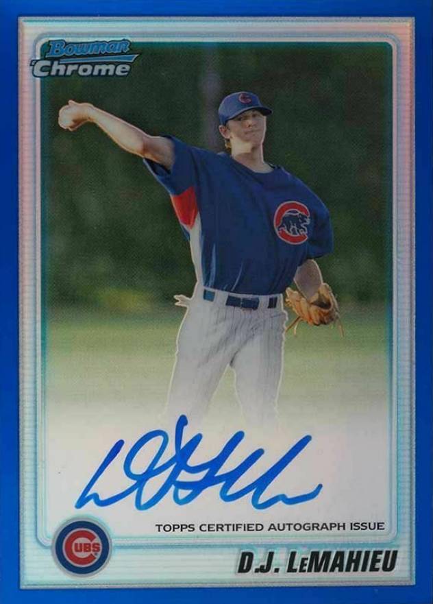 2010 Bowman Chrome Prospects D.J. LeMahieu #BCP110 Baseball Card