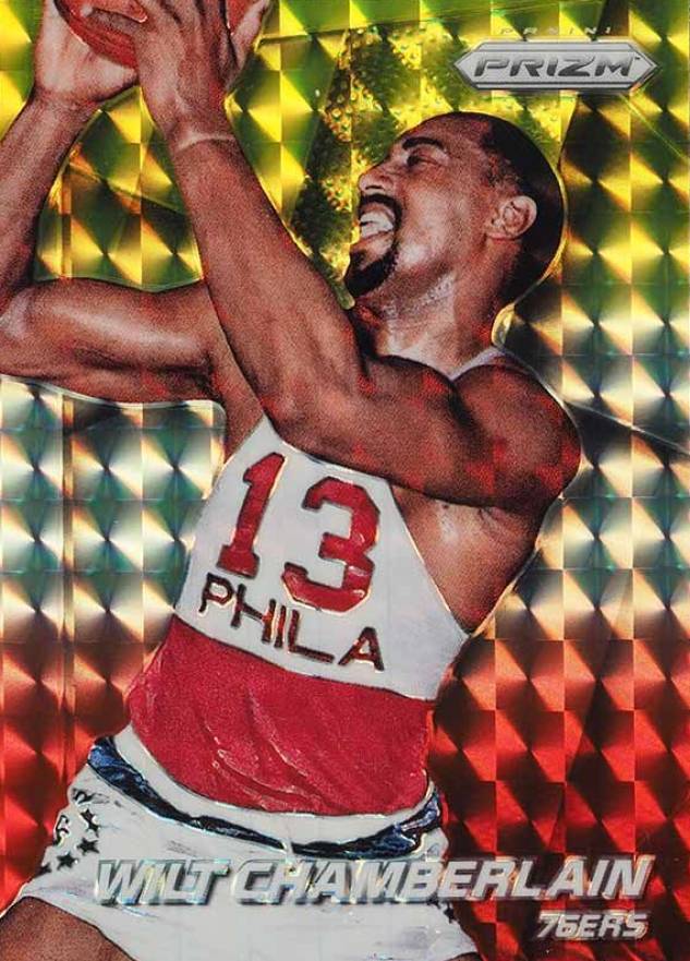 2014 Panini Prizm Wilt Chamberlain #220 Basketball Card