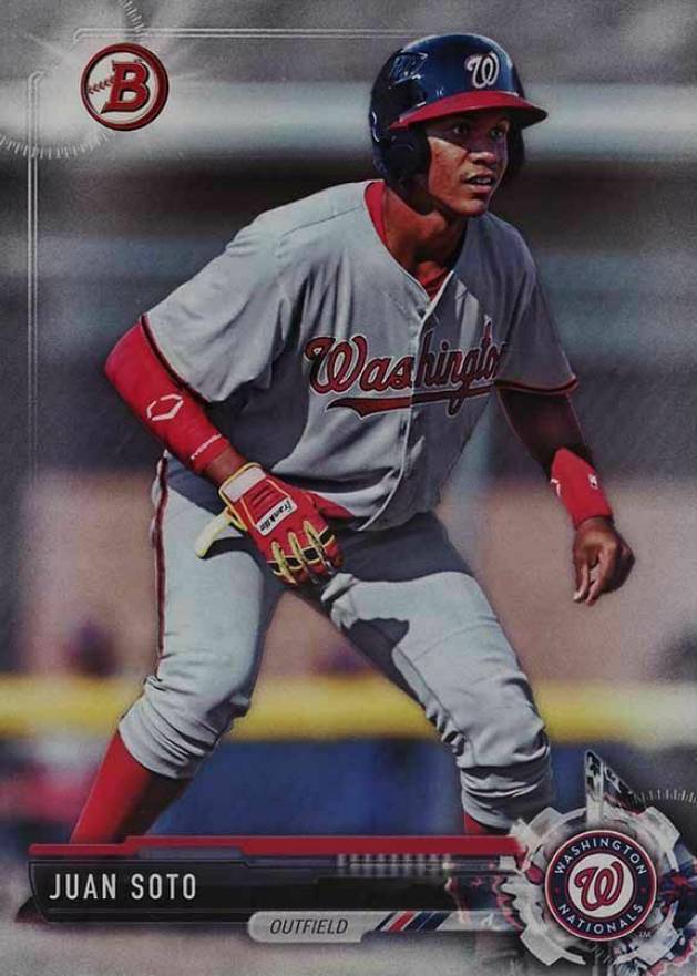 2017 Bowman Draft Juan Soto #BD162 Baseball Card