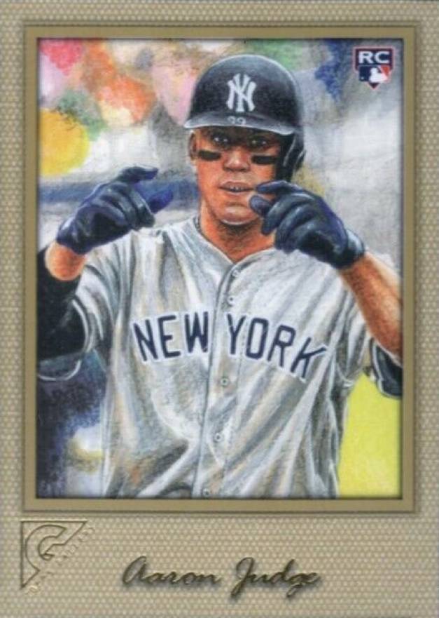 2017 Topps Gallery Aaron Judge #117 Baseball Card