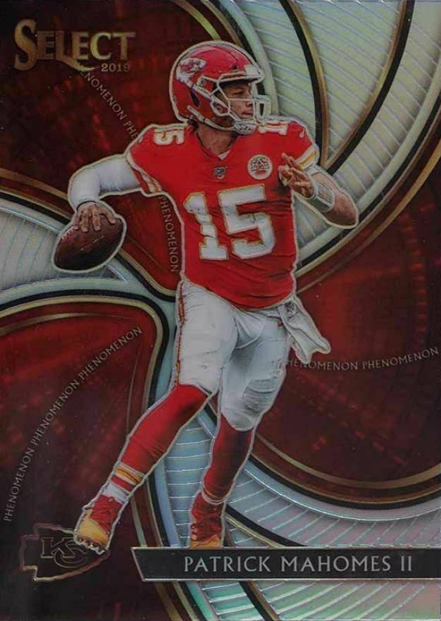 2019 Panini Select Phenomenon Patrick Mahomes II #12 Football Card