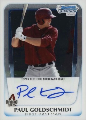 2011 Bowman Chrome Prospects Paul Goldschmidt #BCP99 Baseball Card