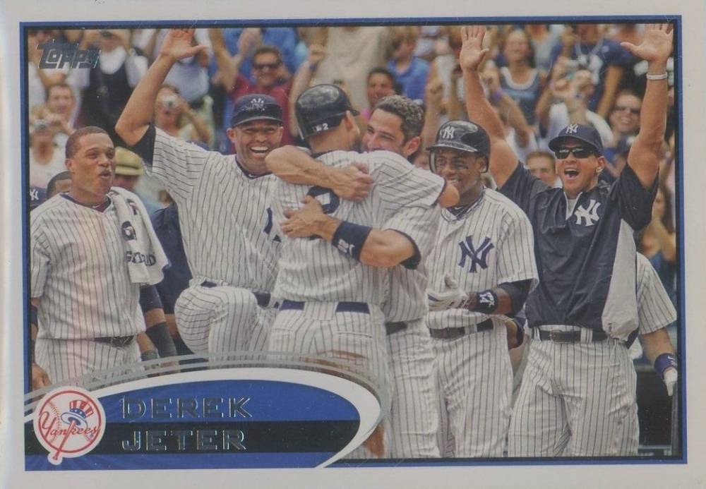 2012 Topps Derek Jeter #30 Baseball Card