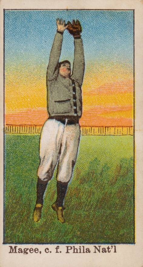 1909 Dockman & Sons Magee, c.f. Phila. Nat'l # Baseball Card