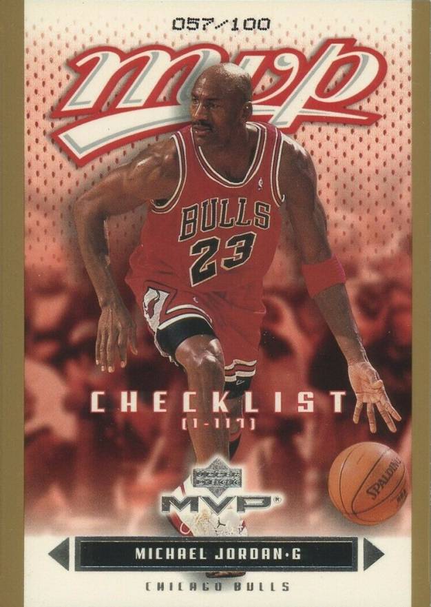 2003 Upper Deck MVP Michael Jordan #199 Basketball Card