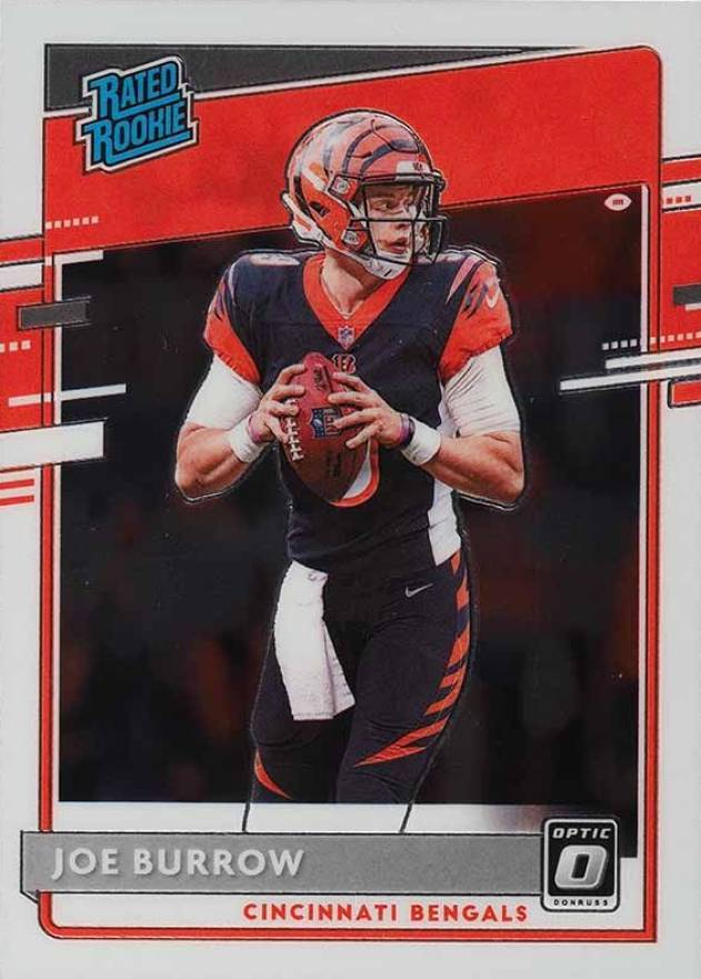 2020 Panini Donruss Optic Joe Burrow #151 Football Card