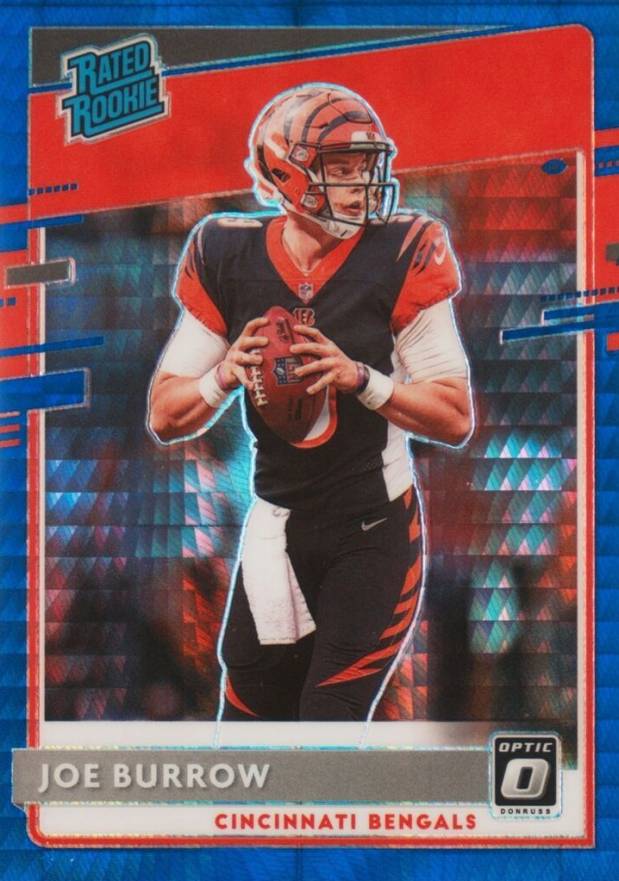 2020 Panini Donruss Optic Joe Burrow #151 Football Card