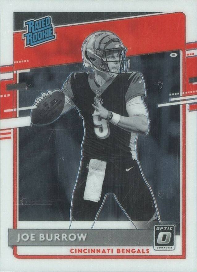 2020 Panini Donruss Optic Joe Burrow #301 Football Card