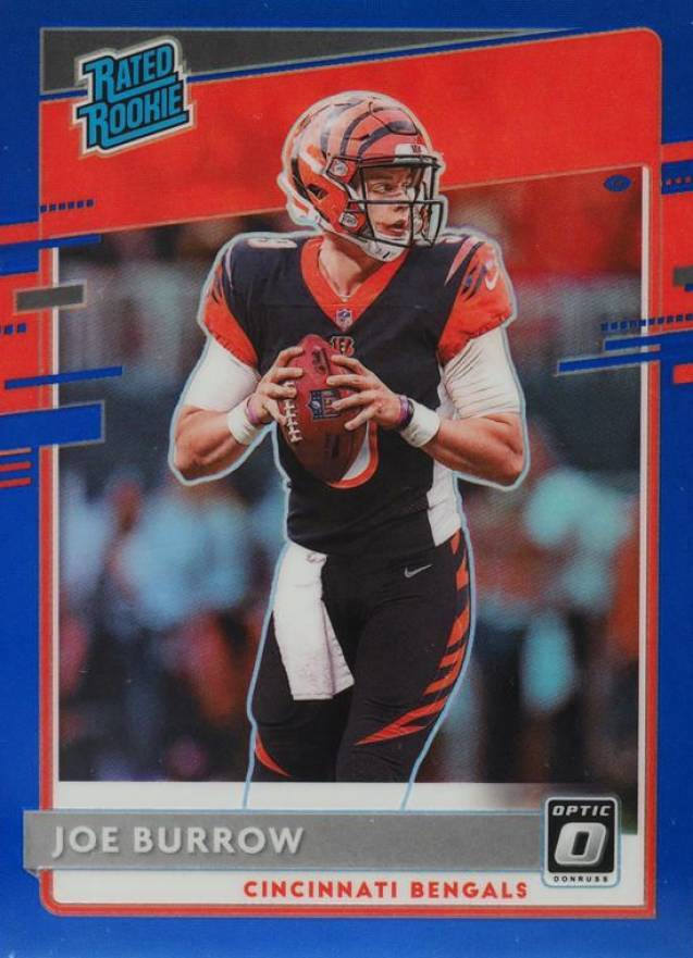 2020 Panini Donruss Optic Joe Burrow #151 Football Card