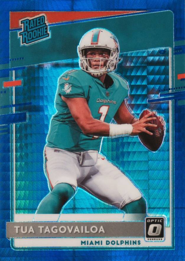 2020 Panini Donruss Optic Tua Tagovailoa #152 Football Card