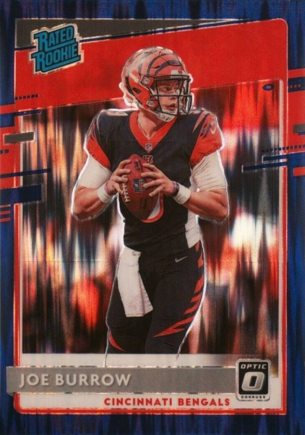 2020 Panini Donruss Optic Joe Burrow #151 Football Card