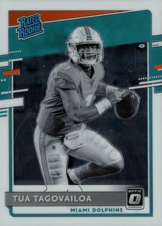 2020 Panini Donruss Optic Tua Tagovailoa #302 Football Card