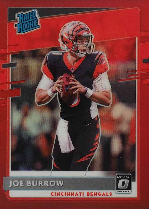 2020 Panini Donruss Optic Joe Burrow #151 Football Card