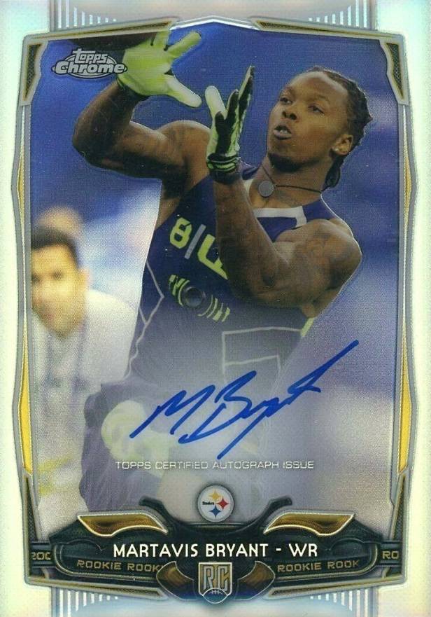 2014 Topps Chrome Martavis Bryant #133 Football Card