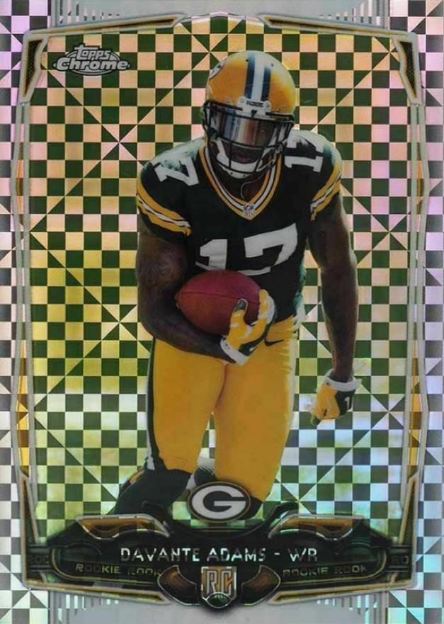 2014 Topps Chrome Davante Adams #114 Football Card