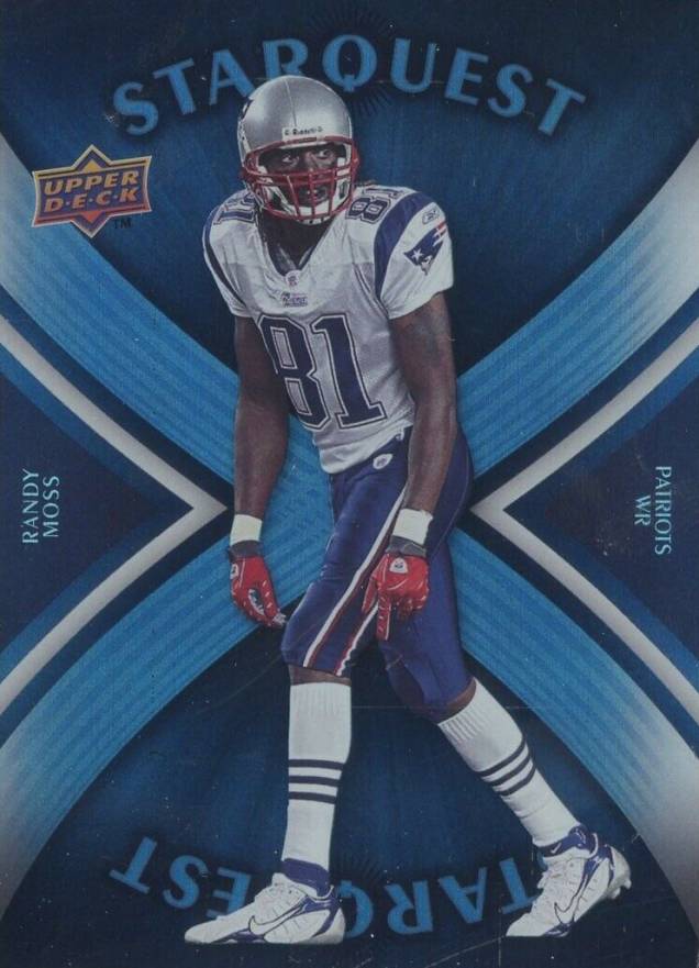 2008 Upper Deck Starquest Randy Moss #SQ26 Football Card