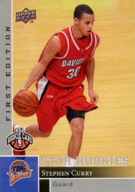 2009 Upper Deck First Edition Stephen Curry #196 Basketball Card