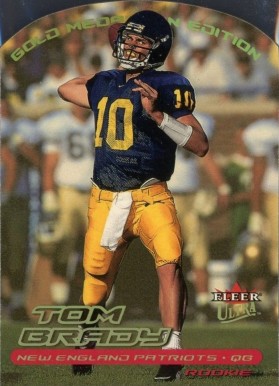 2000 Ultra Tom Brady #234G Football Card