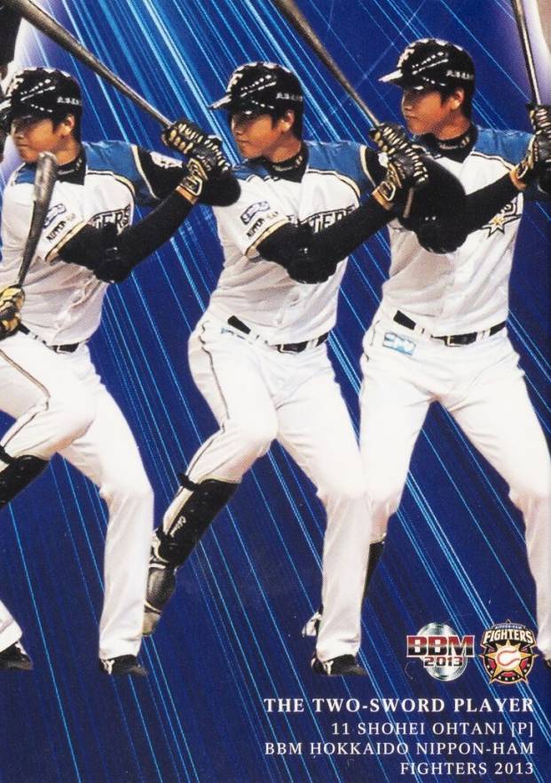 2013 BBM Hokkaido Nippon Ham Fighters Shohei Ohtani #F98 Baseball Card