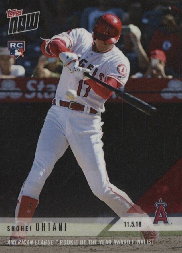 2018 Topps Now Off-Season Shohei Ohtani #OS16 Baseball Card