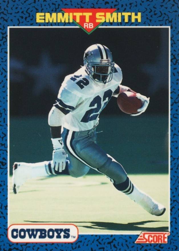 1991 Score Young Superstars Emmitt Smith #12 Football Card