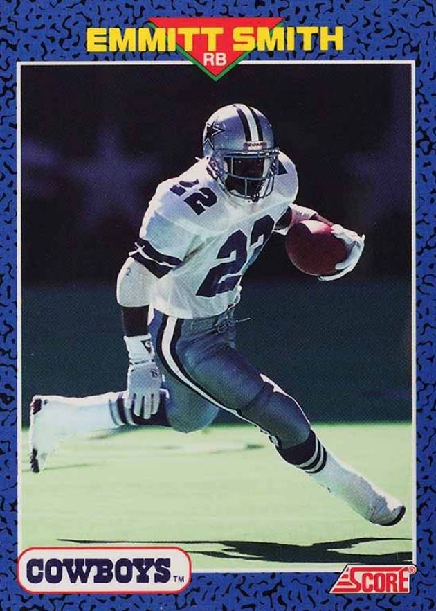 1991 Score Young Superstars Emmitt Smith #12 Football Card