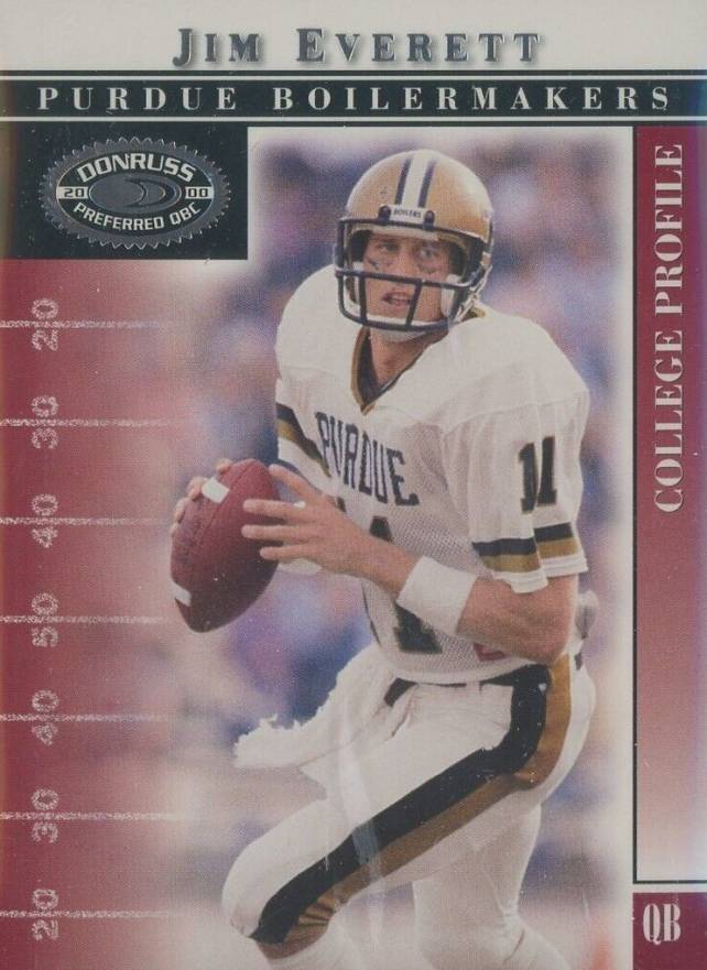 2000 Donruss Preferred Jim Everett #60 Football Card