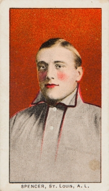 1910 Philadelphia Caramel Spencer, St. Louis, AL # Baseball Card