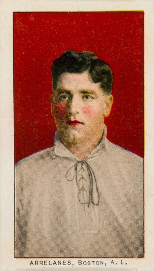 1910 Philadelphia Caramel Arrelanes, Boston, A.L. # Baseball Card