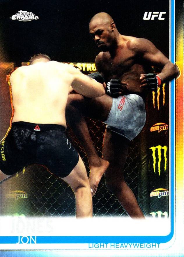 2019 Topps UFC Chrome Jon Jones #1 Other Sports Card