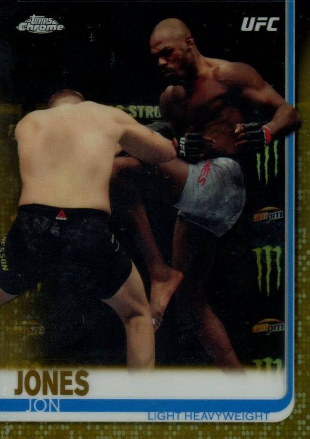 2019 Topps UFC Chrome Jon Jones #1 Other Sports Card