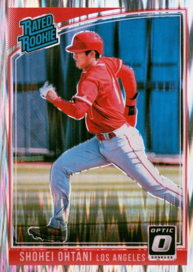 2018 Panini Donruss Optic Shohei Ohtani #56 Baseball Card