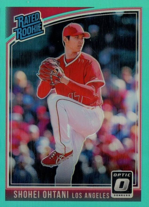 2018 Panini Donruss Optic Shohei Ohtani #176 Baseball Card